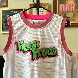 Fresh Prince of Bel Air Will Smith Headgear Classics Nostalgia Basketball Jersey